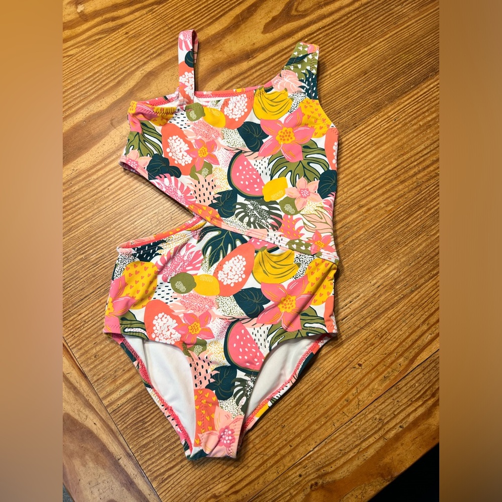 Garnet Hill girls bathing suit